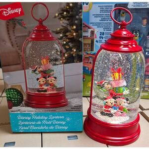 Disney Holiday Lantern Christmas Snow Dome Gifts Water Globe Glitter 2023